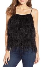 Women's Chelsea28 Feather Camisole, Size - Black