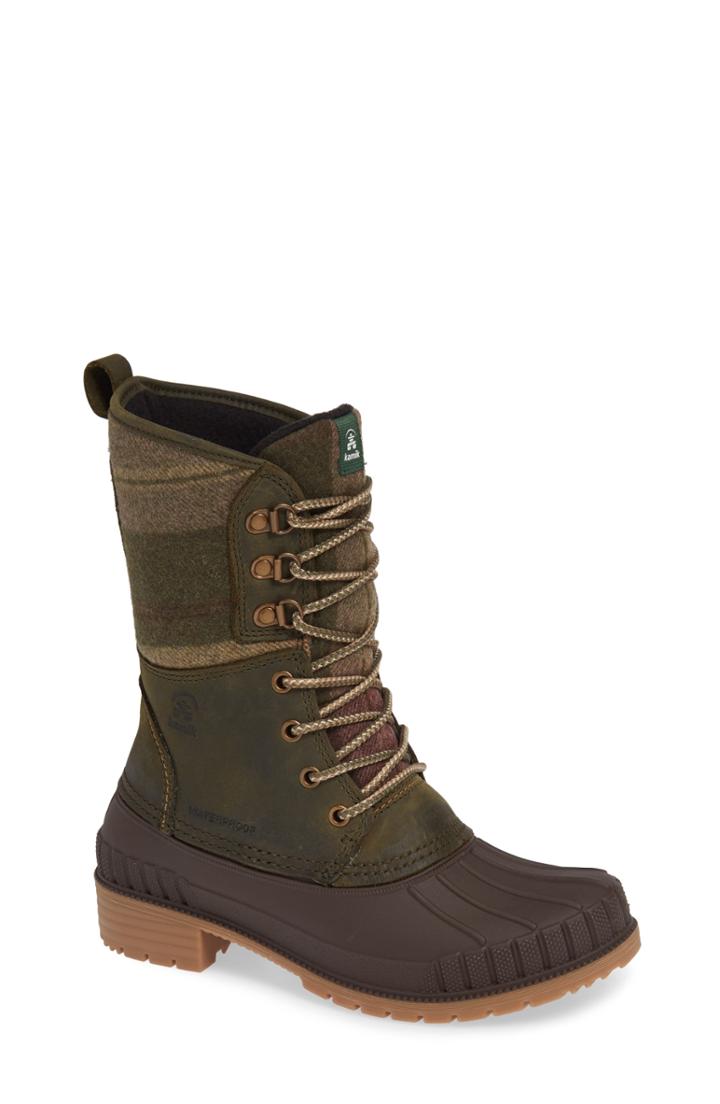 Women's Kamik Sienna 2 Duck Waterproof Boot M - Green