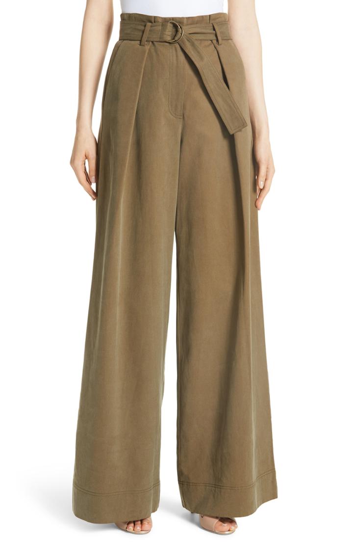 Women's Ulla Johnson Rhodes Paperbag Waist Pants