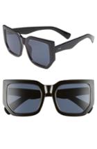 Women's Leith 53mm Square Sunglasses - Black