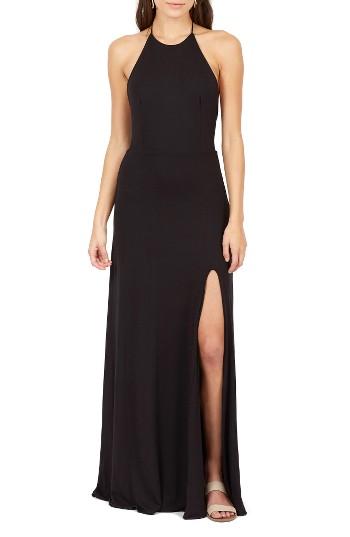 Women's Delacy Nikki Halter Maxi Dress