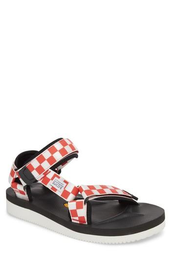 Men's Suicoke Depa Sport Sandal M - Red