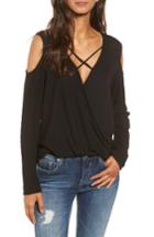 Women's Michelle By Comune Anchor Cold Shoulder Surplice Tee