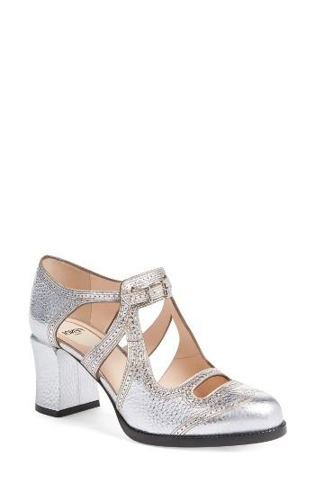 Women's Fendi Chamelon Pump .5us / 35eu - Metallic