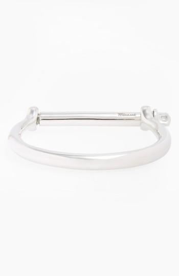 Men's Miansai Sterling Silver Screw Cuff Bracelet