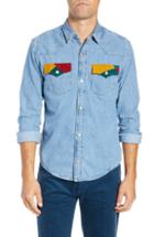 Men's Levi's Vintage Clothing 1970s Slim Fit Denim Shirt - Blue