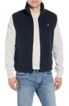 Men's Todd Snyder Fleece Zip Vest - Blue