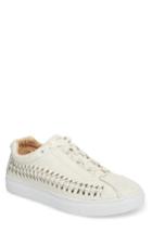 Men's Hip And Bone Leather Wire Sneaker .5 M - White