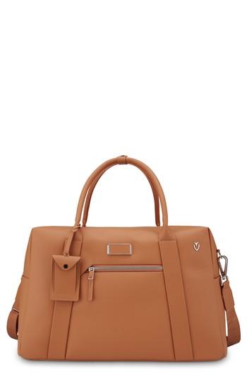 Men's Vessel Signature 2.0 Faux Leather Duffel Bag - Brown