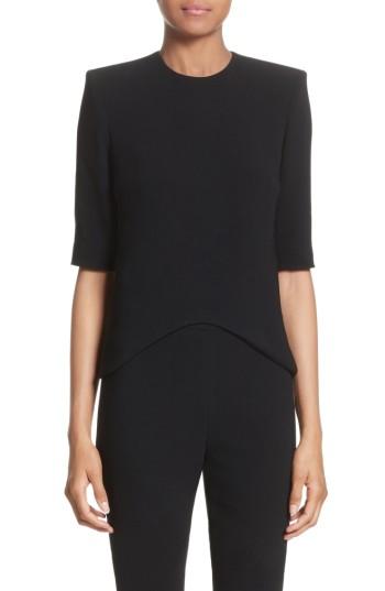 Women's Brandon Maxwell Moon Crepe Top
