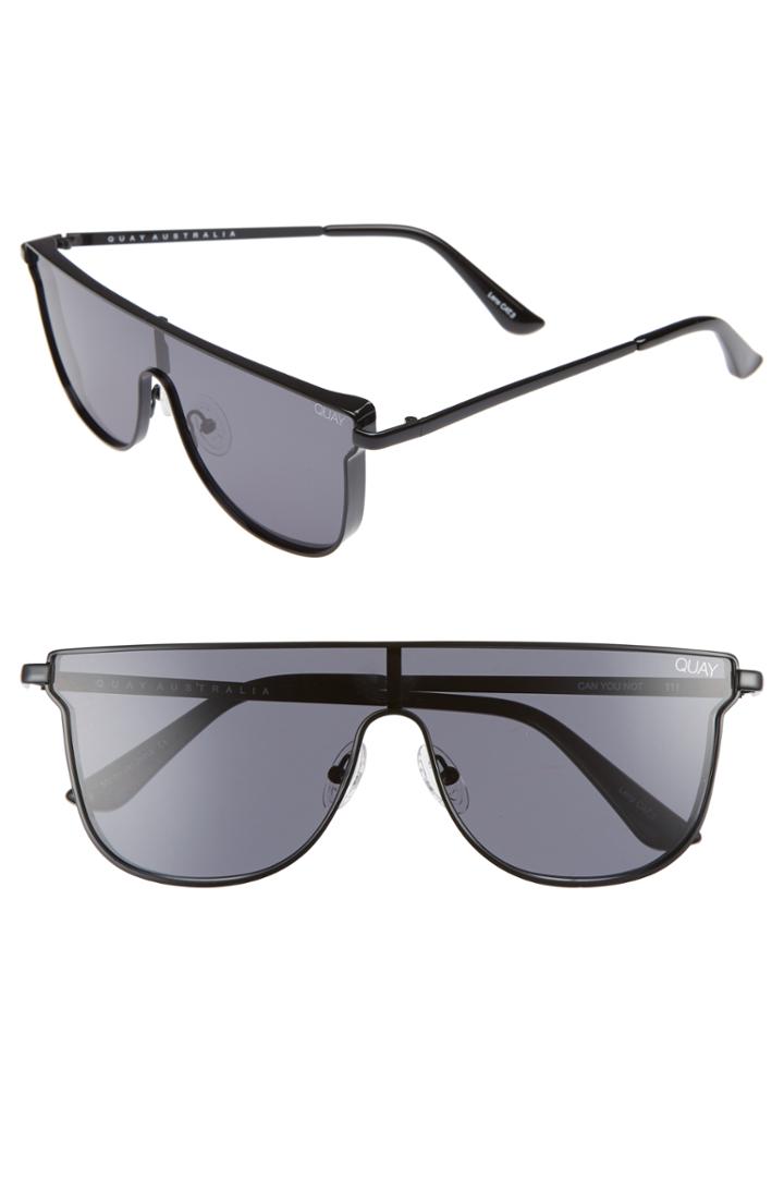 Women's Quay Australia Can You Not 140mm Shield Sunglasses -