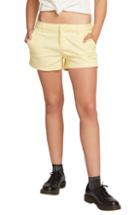 Women's Volcom Frochickie Chino Shorts - Yellow
