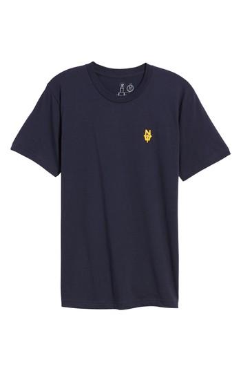 Men's Casual Industrees N. Dub T-shirt, Size - Blue