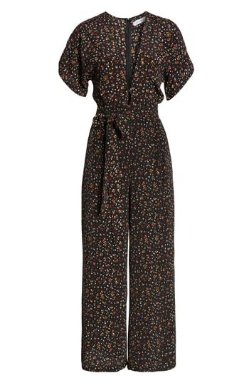 Women's Faithfull The Brand Alena Ditsy Floral Print Jumpsuit