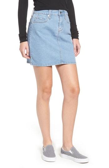 Women's Love, Fire Denim Miniskirt
