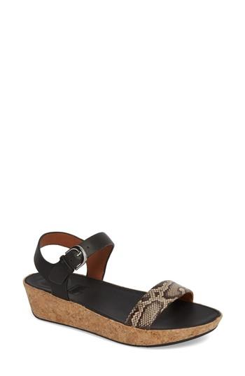 Women's Fitflop Bon Ii Platform Sandal M - Beige