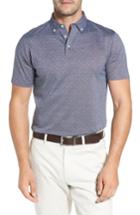Men's Peter Millar Flats Polo - Blue/green