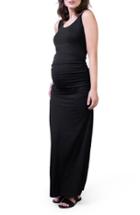 Women's Isabella Oliver 'lisle' Maternity Maxi Tank Dress - Black