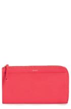 Women's Skagen Leather Phone Wallet - Red