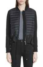 Women's Moncler Quilted Down & Cotton Bomber