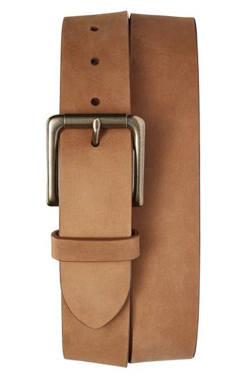 Men's Shinola Outrigger Leather Belt - Light Brown