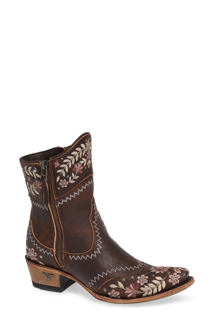 Women's Lane Boots Landrun Gardens Western Boot M - Brown