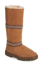 Women's Ugg Sundance Revival Genuine Shearling Boot M - Brown