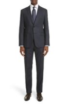 Men's Emporio Armani Trim Fit Solid Wool Blend Suit