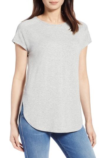 Women's Halogen Crewneck Top - Grey