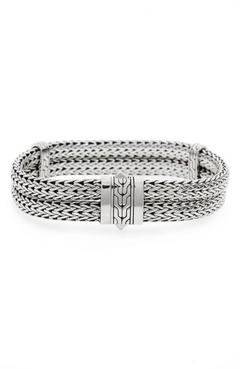 Men's John Hardy Classic Chain Double Row Bracelet
