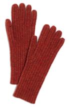 Women's Madewell Ribbed Texting Gloves, Size - Brown
