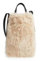 Rag & Bone Walker Convertible Genuine Shearling & Suede Tote -
