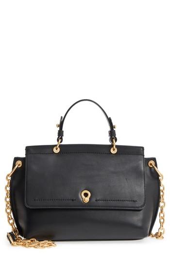 Cole Haan Zoe Leather Satchel - Black