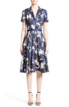 Women's Jason Wu Print Cotton Fit & Flare Shirtdress