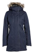 Women's The North Face Far Northern Waterproof Down Parka With Faux Fur Trim - Blue