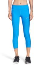 Women's Nike Epic Cool Crop Running Tights - Blue