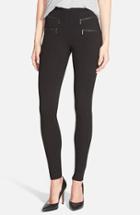 Women's Nic+zoe Zip Detail Skinny Ponte Pants