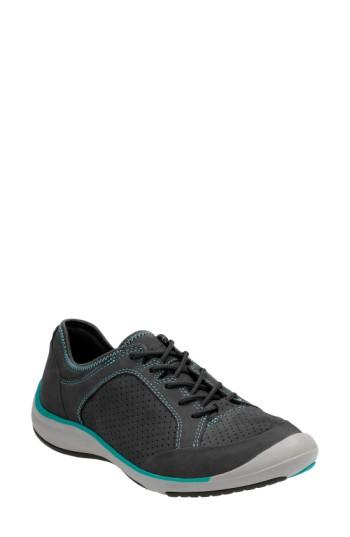 Women's Clarks Asney Sneaker .5 W - Blue