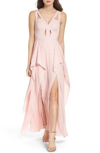 Women's Bcbgmaxazria 'juliana' Georgette Fit & Flare Gown