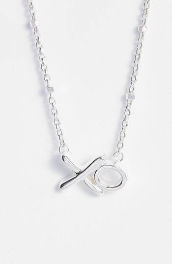 Women's Argento Vivo Xo Pendant Necklace