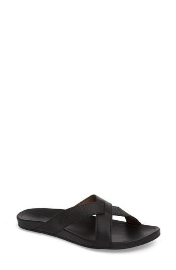 Women's Olukai Pahe'e Sandal M - Black