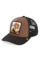 Men's Goorin Brothers 'animal Farm - King' Trucker Hat - Brown