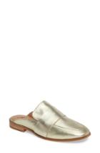 Women's Free People At Ease Loafer Mule .5-8us / 38eu - Metallic