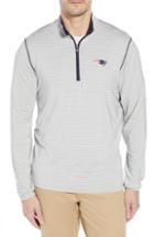 Men's Cutter & Buck New England Patriots - Meridian Half Zip Pullover - Blue