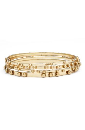 Women's Ink + Alloy Dot Set Of 4 Bangles