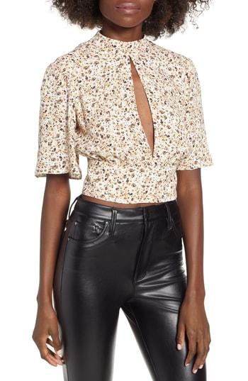 Women's Afrm Bauer Top - Beige