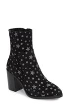 Women's Steve Madden Reward Star Print Bootie M - Black