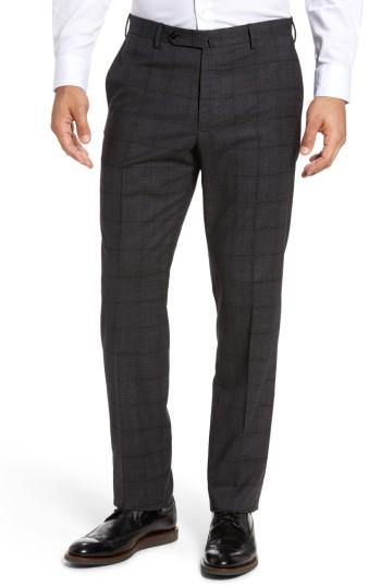 Men's Incotex Benson Flat Front Trousers