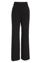 Women's Eliza J High Waist Straight Leg Pants (similar To 14w) - Black