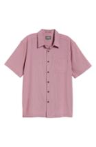 Men's Quiksilver Waterman Collection Cane Island Classic Fit Camp Shirt